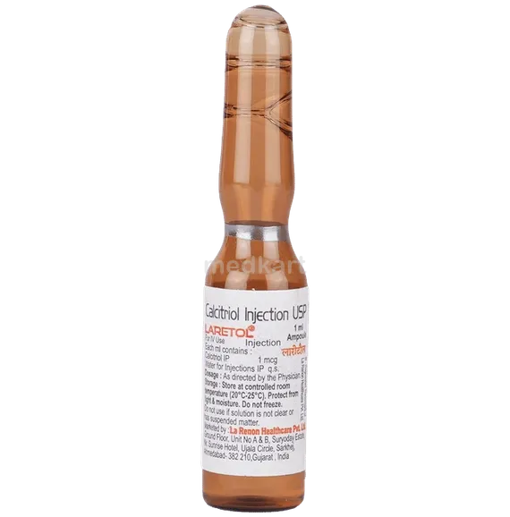 laretol 1mcg injection